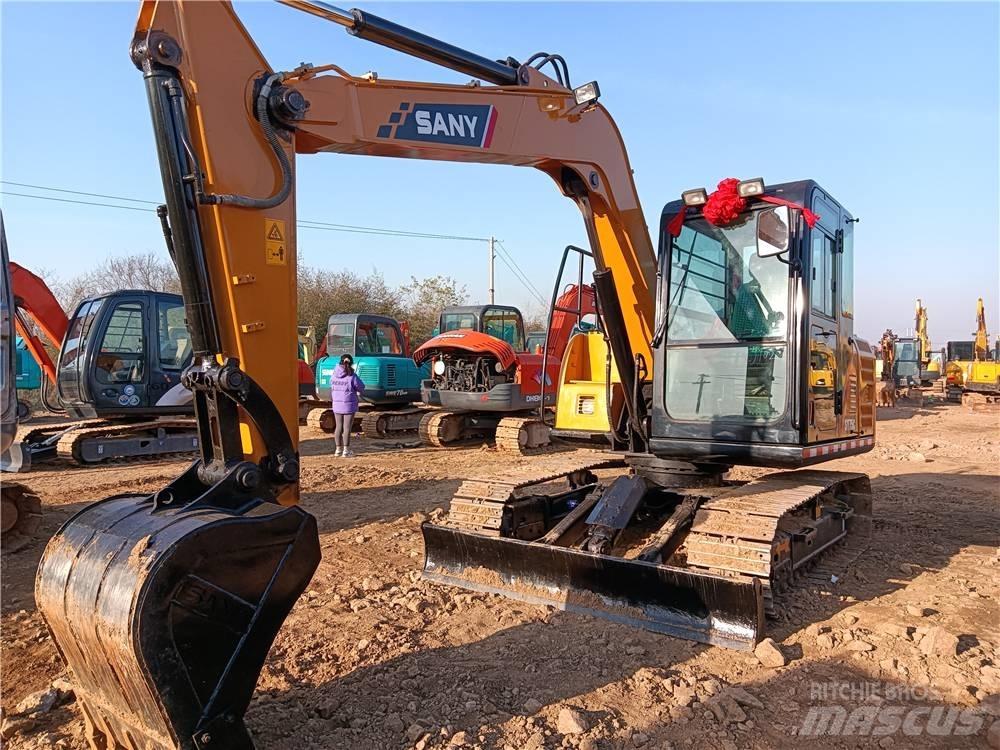 Sany SY 75 C حفارات زحافة
