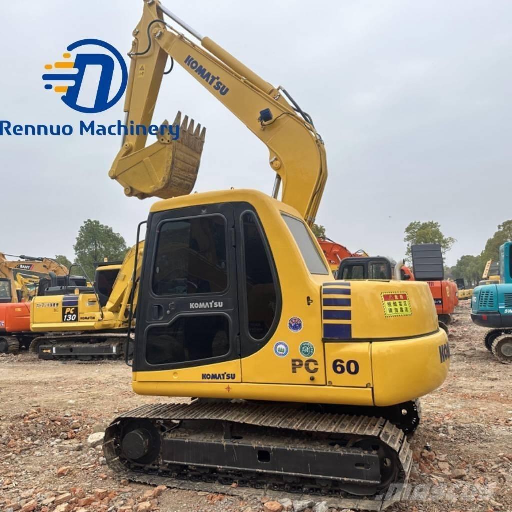 Komatsu PC 60 حفارات صغيرة أقل من 7 طن (حفارات صغيرة)