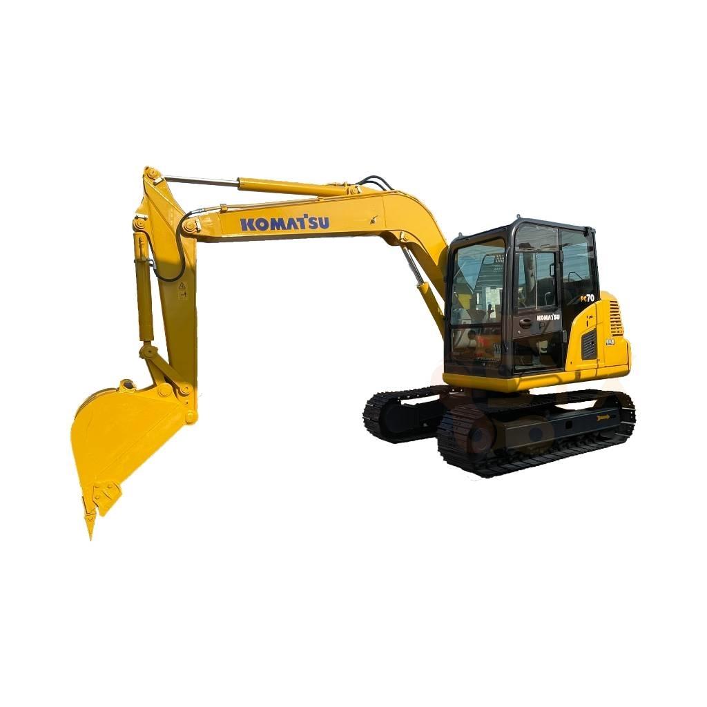 Komatsu PC 70 حفارات صغيرة أقل من 7 طن (حفارات صغيرة)