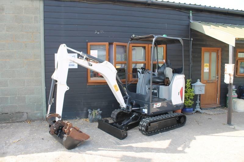 Bobcat E 19 حفارات صغيرة أقل من 7 طن (حفارات صغيرة)