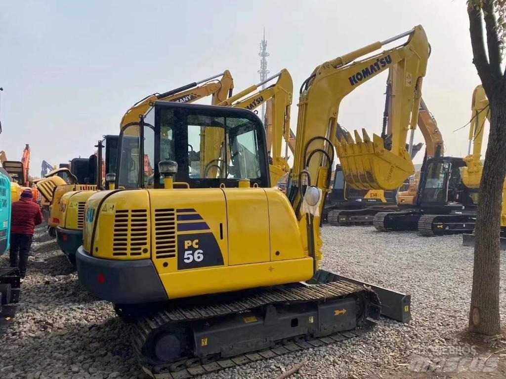 Komatsu PC 56 حفارات زحافة