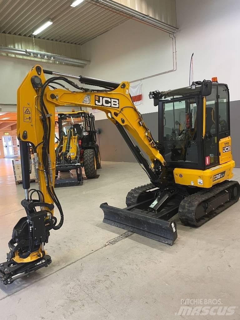 JCB 36 C-1 حفارات صغيرة أقل من 7 طن (حفارات صغيرة)