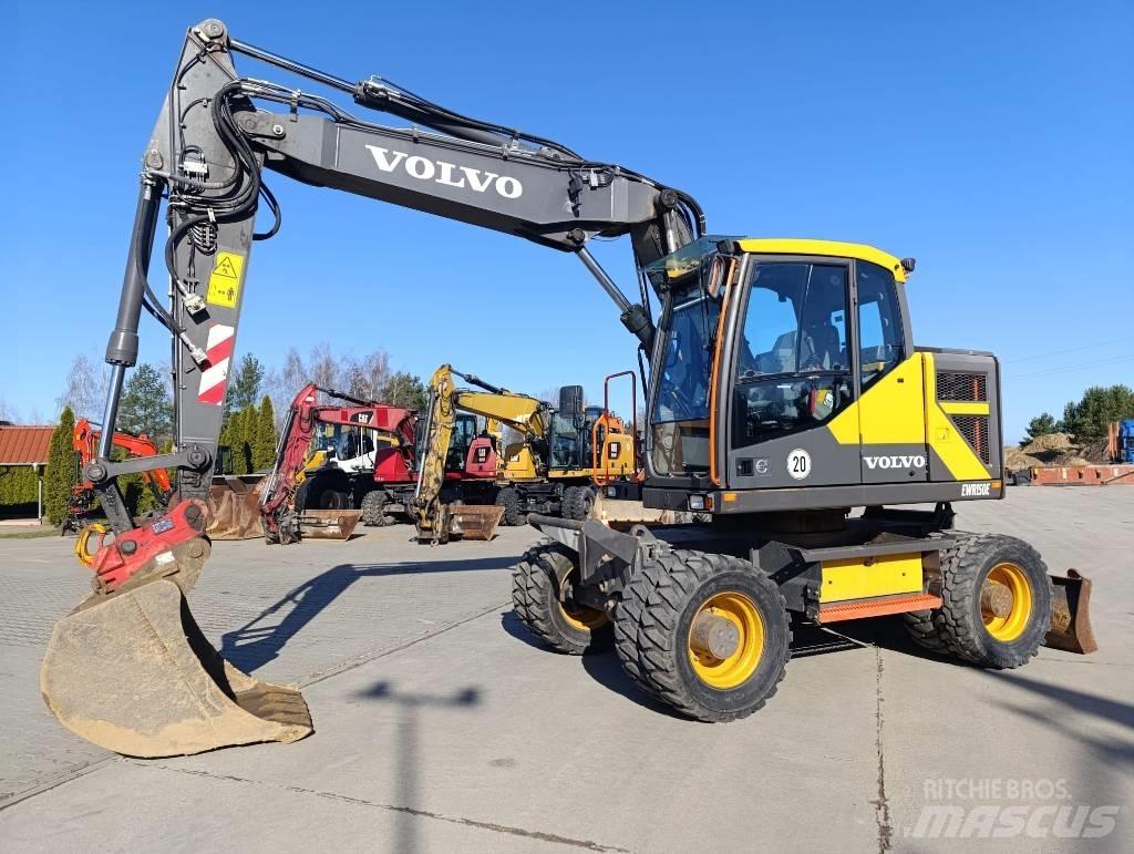 Volvo EWR 150 E حفارات بعجل