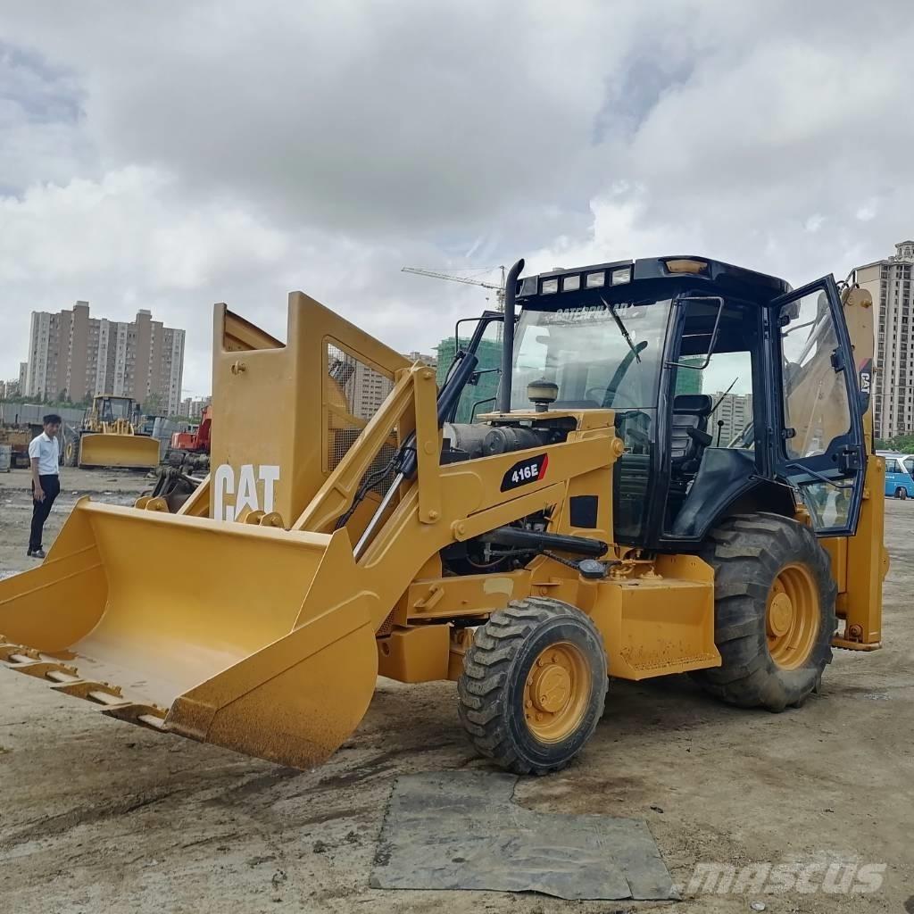 CAT 416E لوادر ذات جرافات عكسية