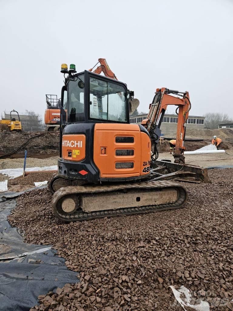Hitachi ZX 48 US-5 A حفارات صغيرة أقل من 7 طن (حفارات صغيرة)