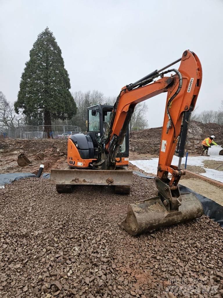 Hitachi ZX 48 US-5 A حفارات صغيرة أقل من 7 طن (حفارات صغيرة)