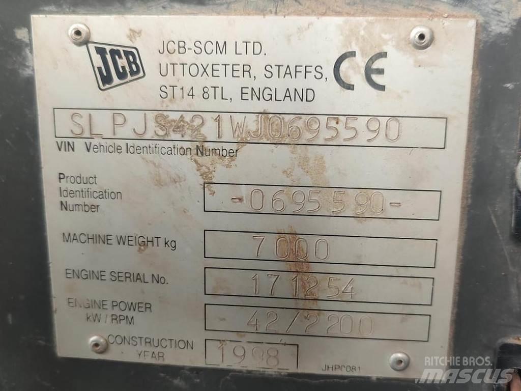 JCB JS70 حفارات وسط 7 طن - 12 طن