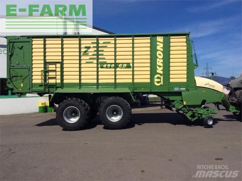 Krone zx 450 gd مقطورة حبوب