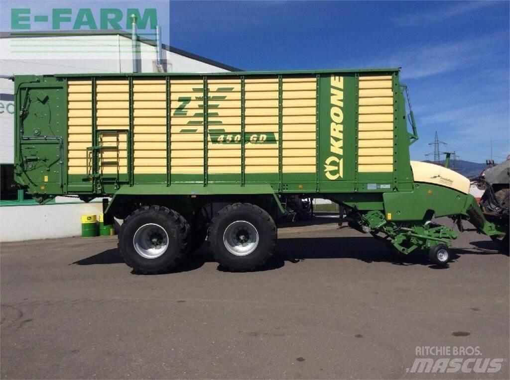 Krone zx 450 gd مقطورة حبوب