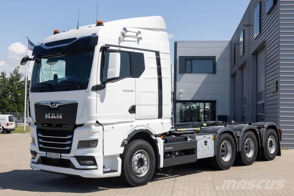 MAN TGX 35.520 شاحنات الرافعات الخطافية