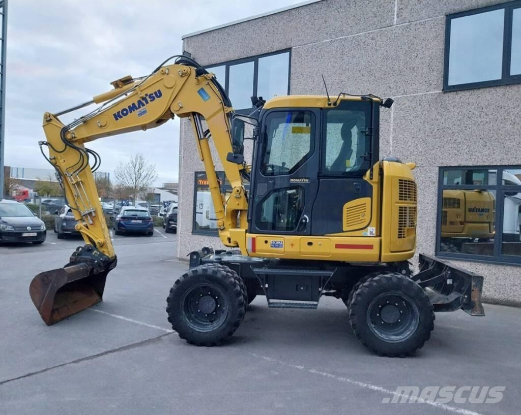 Komatsu PW 98 MR-11 حفارات بعجل