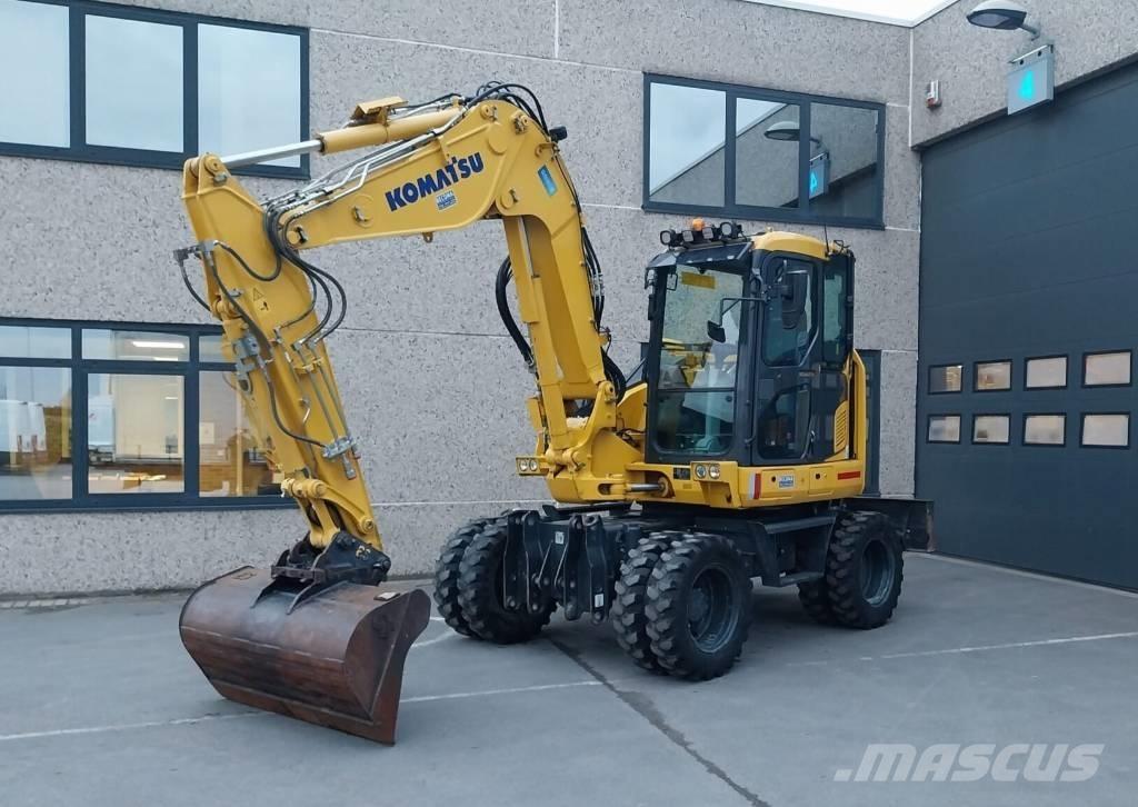 Komatsu PW 98 MR-11 حفارات بعجل
