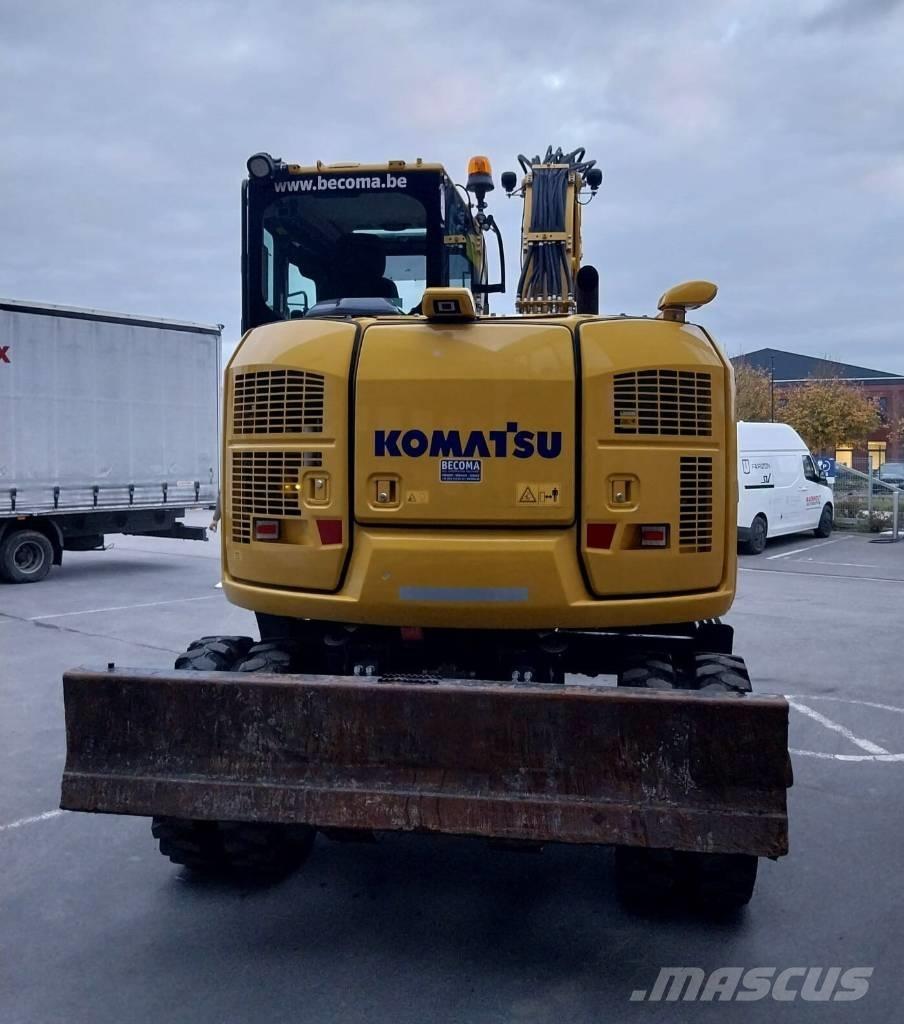 Komatsu PW 98 MR-11 حفارات بعجل
