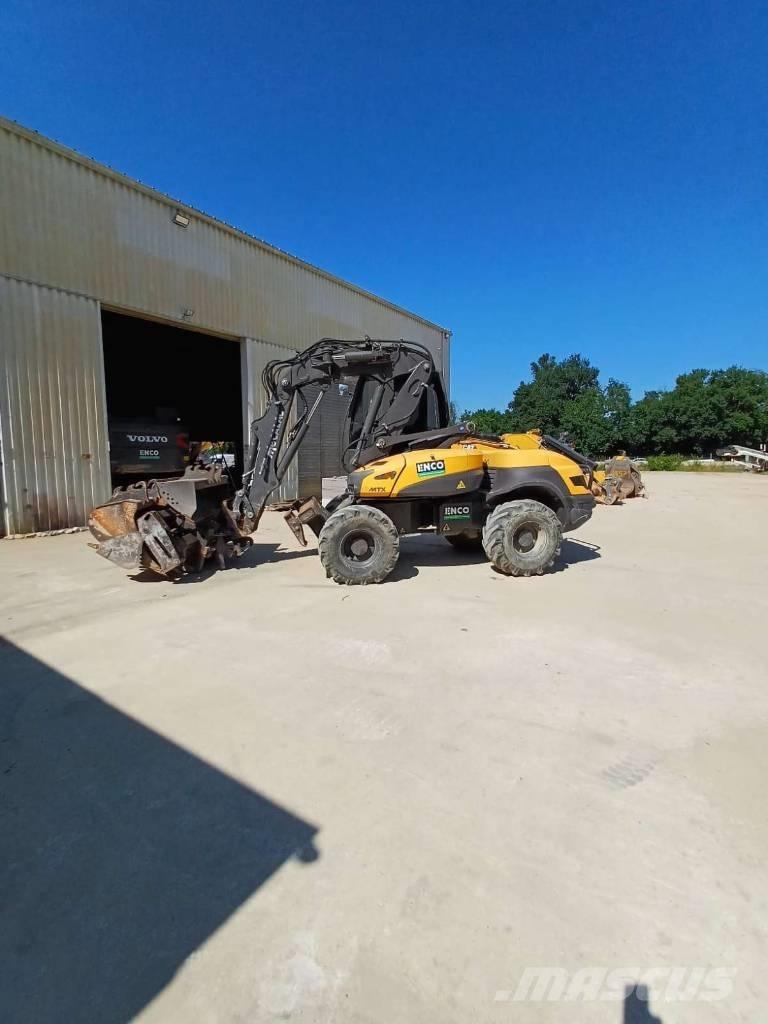 Mecalac 12 MTX حفارات بعجل