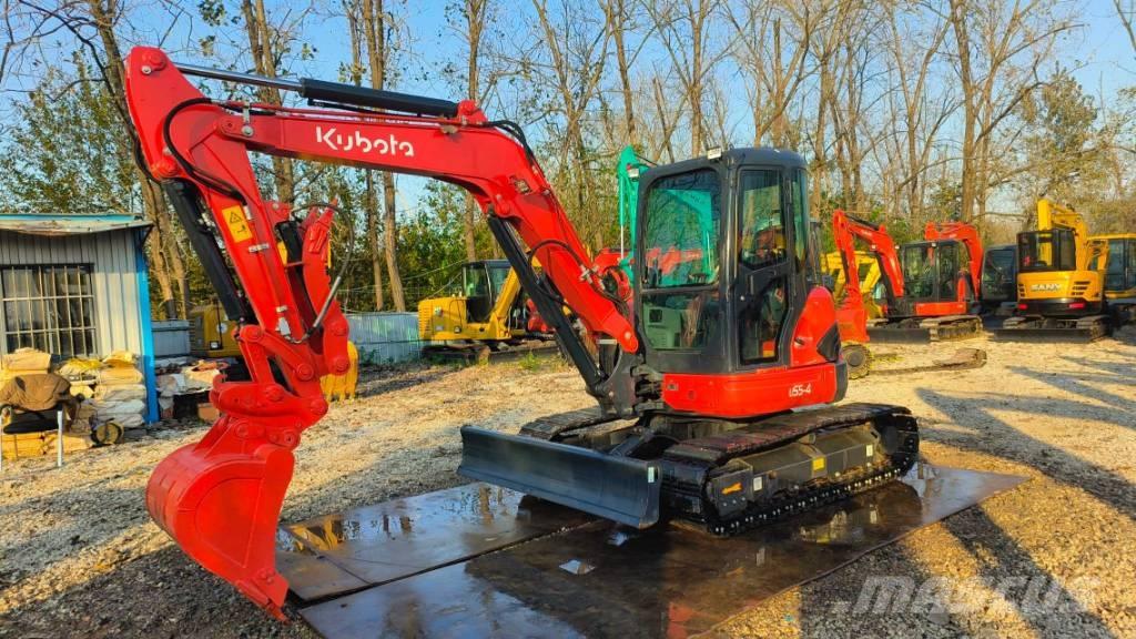 Kubota U 55-4 حفارات صغيرة أقل من 7 طن (حفارات صغيرة)
