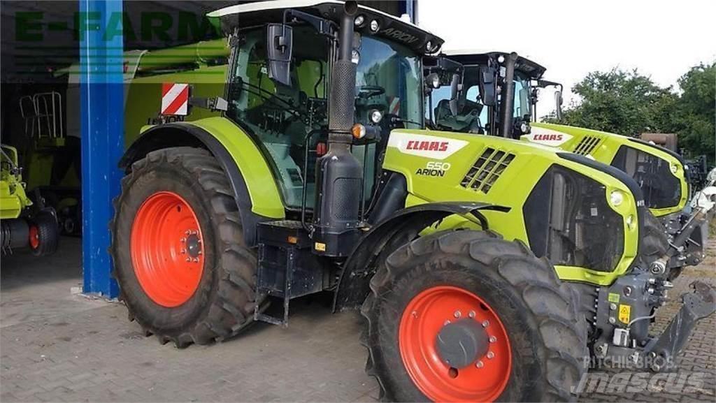 CLAAS arion 650 الجرارات