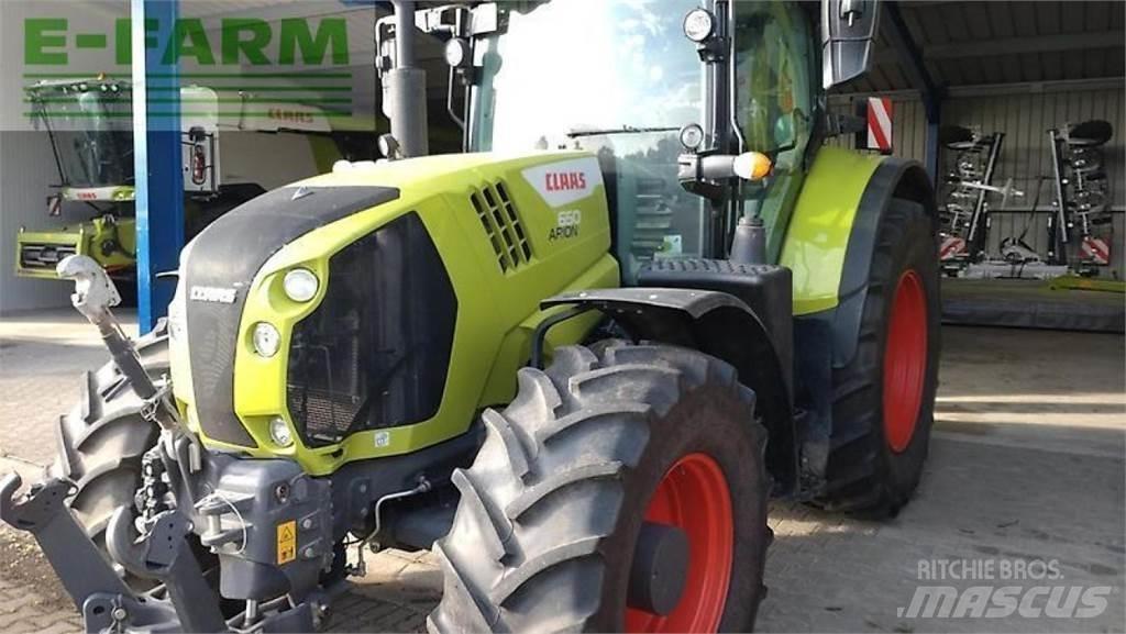CLAAS arion 650 الجرارات
