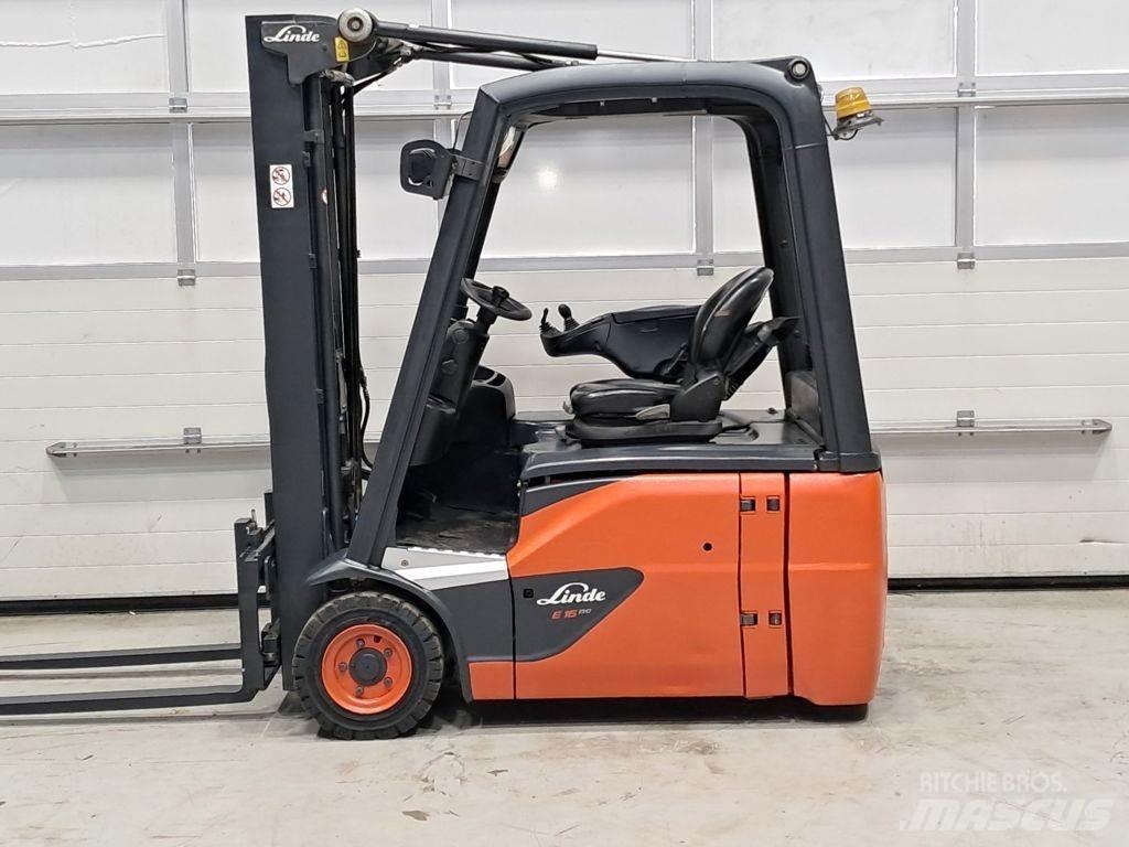 Linde E16-02 شاحنات ذات رافعات شوكية تعمل بالكهرباء