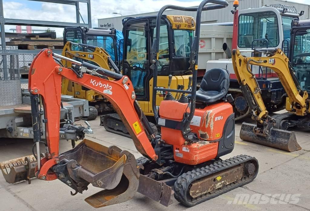 Kubota U 10-3 حفارات صغيرة أقل من 7 طن (حفارات صغيرة)