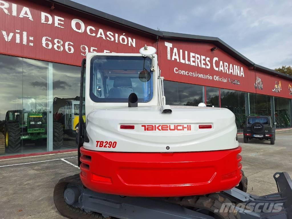 Takeuchi TB 290 حفارات وسط 7 طن - 12 طن