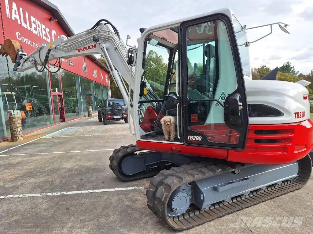 Takeuchi TB 290 حفارات وسط 7 طن - 12 طن