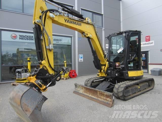 Yanmar Vio 57 حفارات صغيرة أقل من 7 طن (حفارات صغيرة)