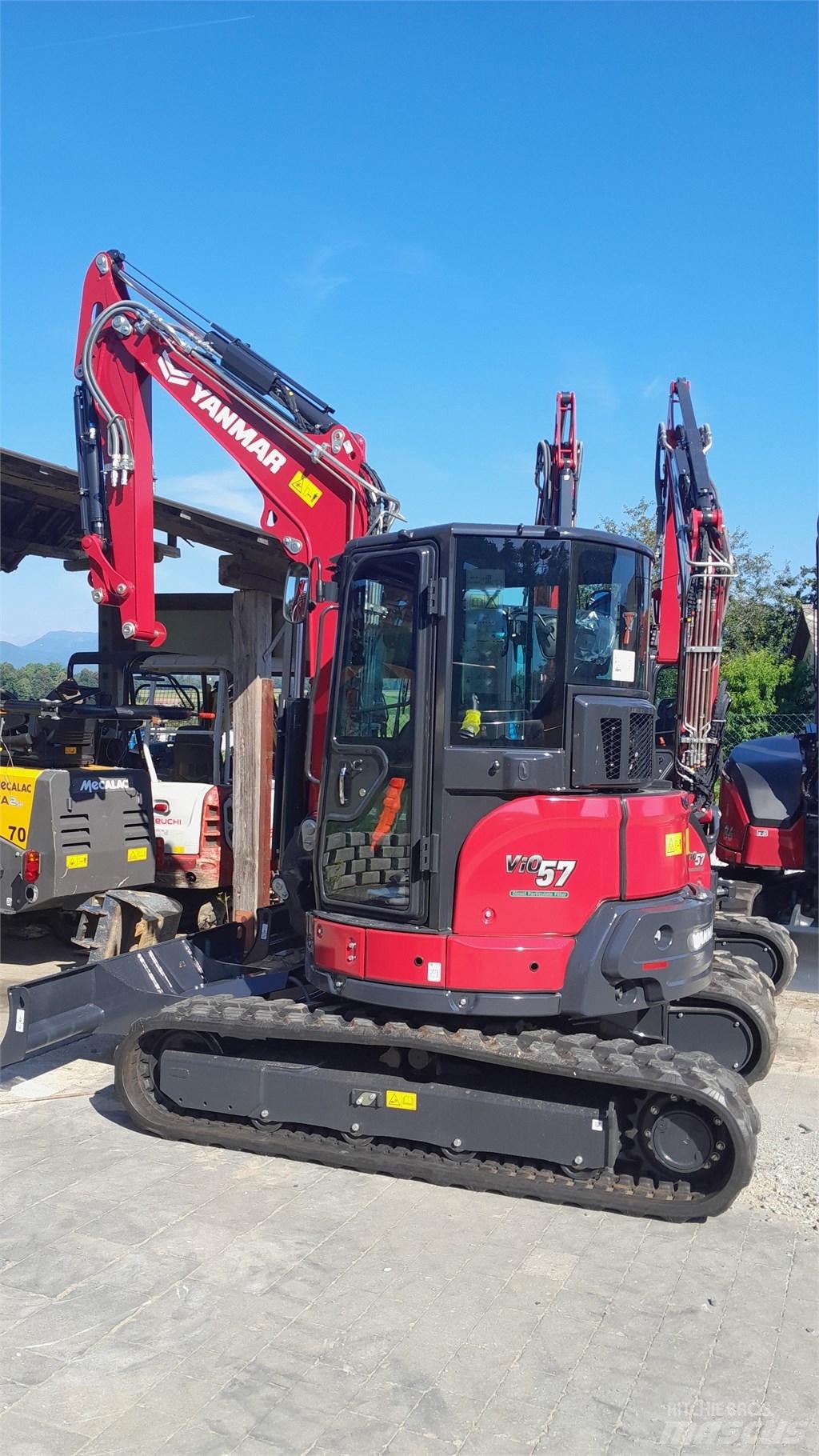 Yanmar VIO57-6B حفارات صغيرة أقل من 7 طن (حفارات صغيرة)