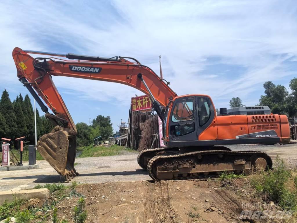 Doosan DX 340 LC-9C حفارات زحافة