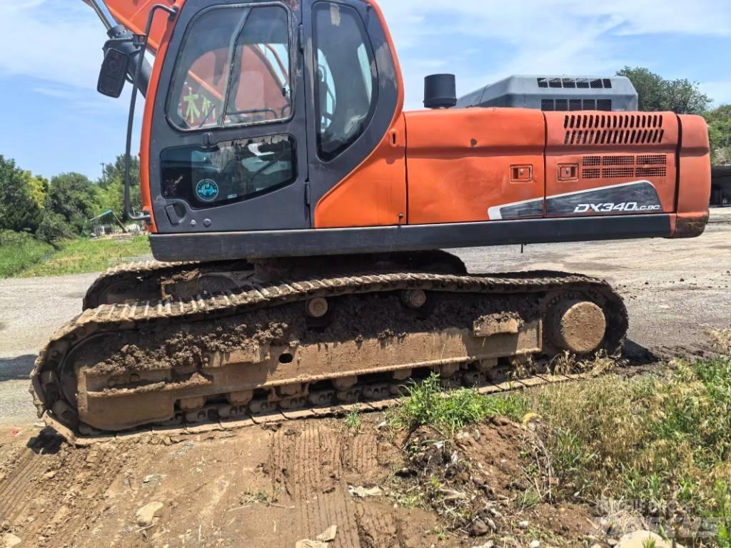 Doosan DX 340 LC-9C حفارات زحافة