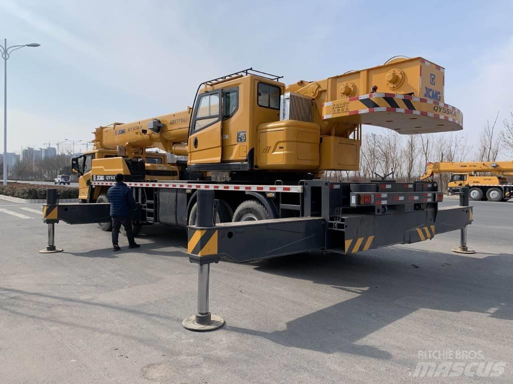 XCMG QY55KA رافعات صالحة لكل أنواع الطرق