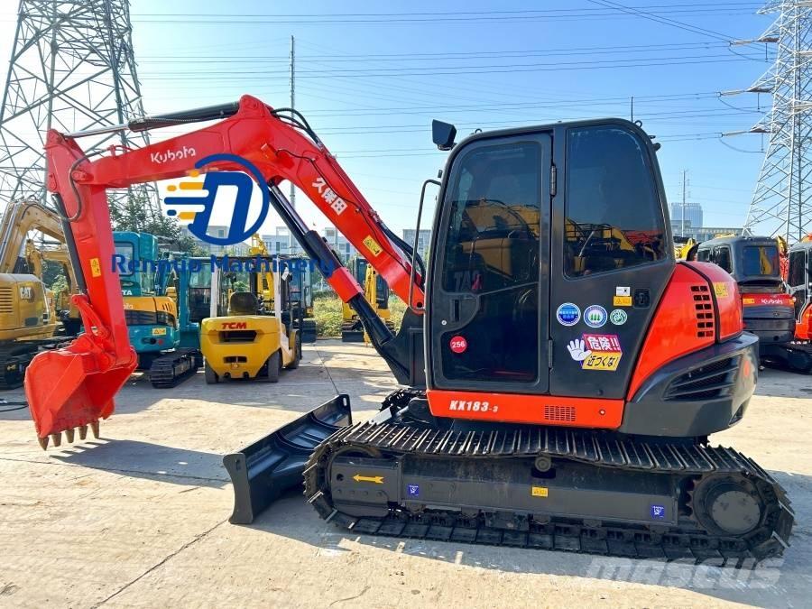 Kubota KX183 حفارات صغيرة أقل من 7 طن (حفارات صغيرة)