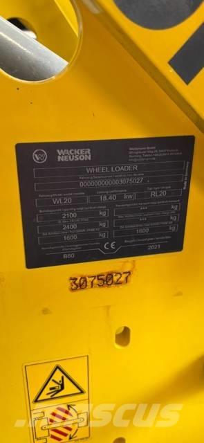 Wacker Neuson WL 20 لوادر صغيرة