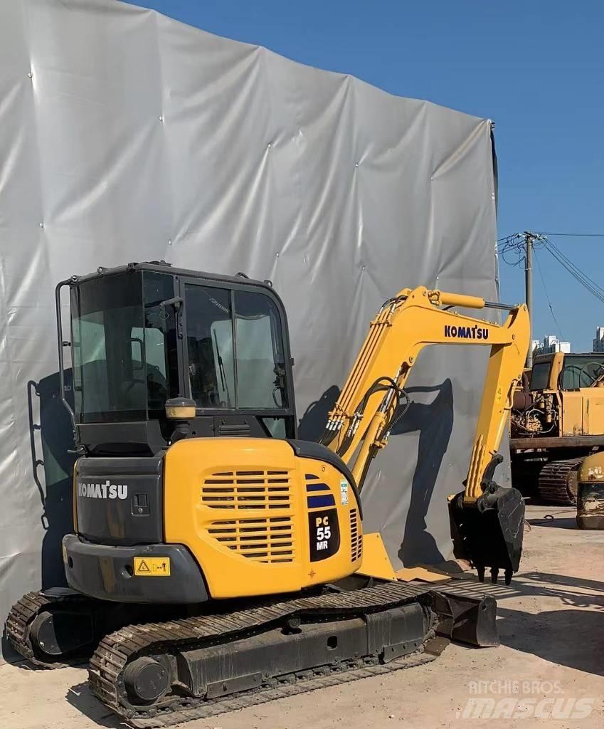 Komatsu pc55 حفارات صغيرة أقل من 7 طن (حفارات صغيرة)