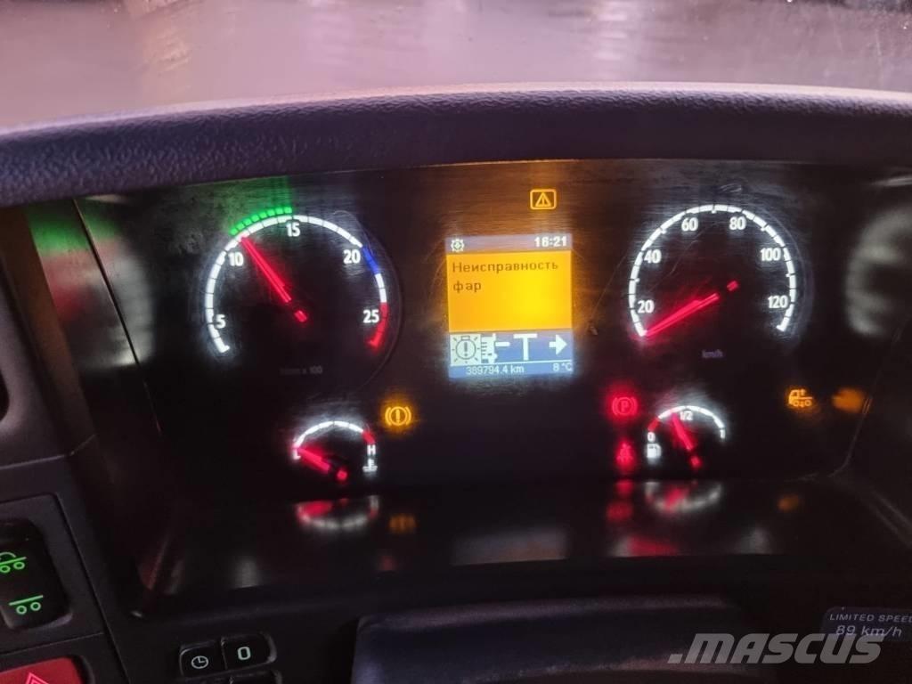 Scania R480 8x4 شاحنات لوادر