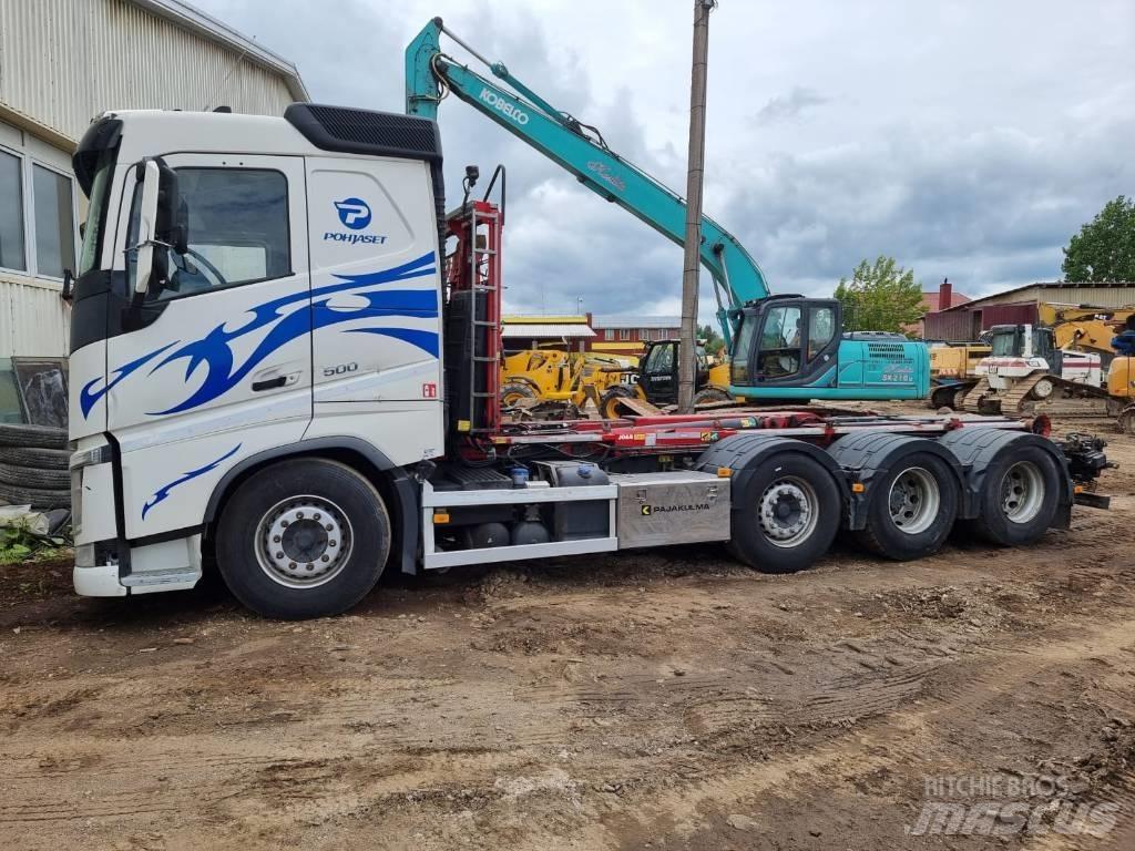 Volvo FH 500 JOAB شاحنات الرافعات الخطافية