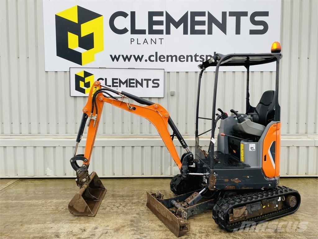 Doosan DX17Z حفارات صغيرة أقل من 7 طن (حفارات صغيرة)