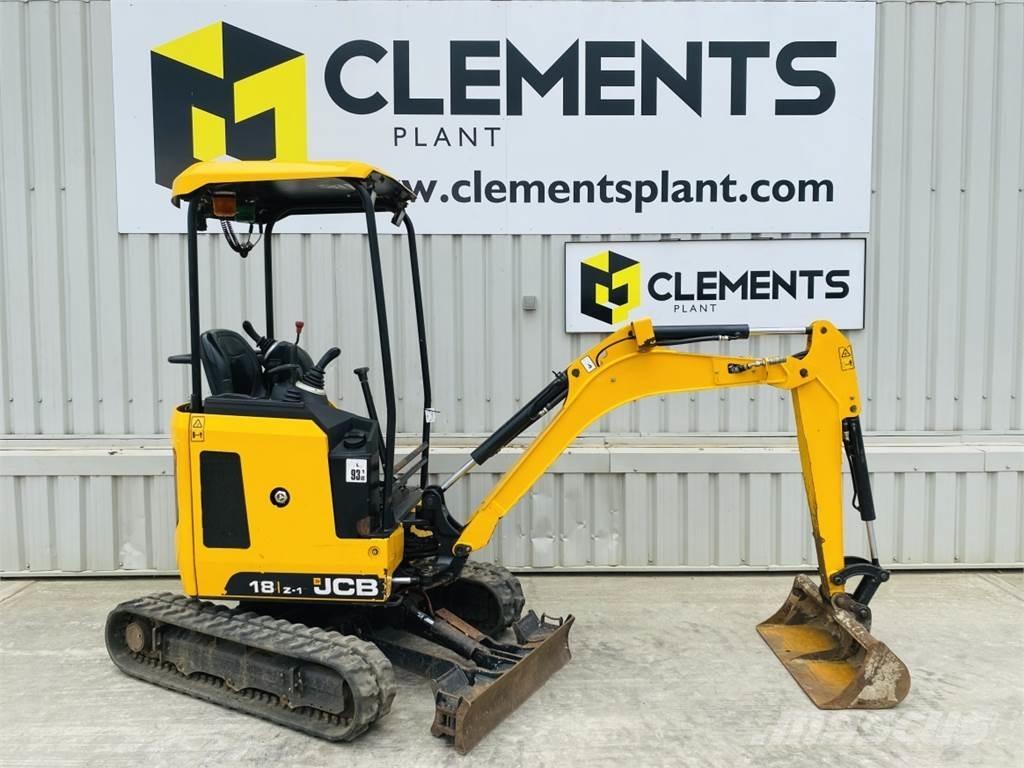 JCB 18Z-1 حفارات صغيرة أقل من 7 طن (حفارات صغيرة)