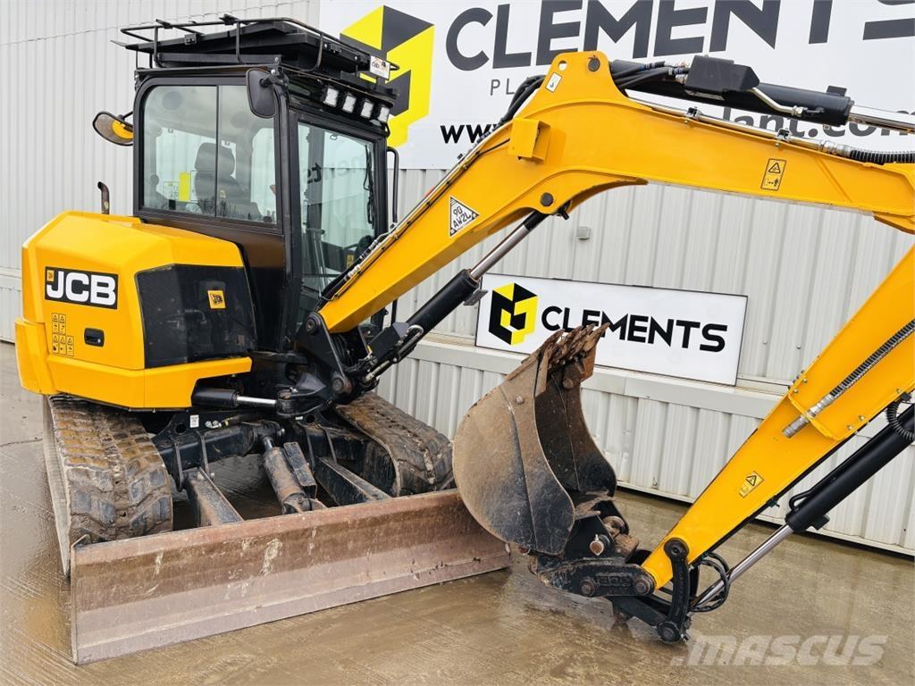 JCB 57C-1 حفارات وسط 7 طن - 12 طن