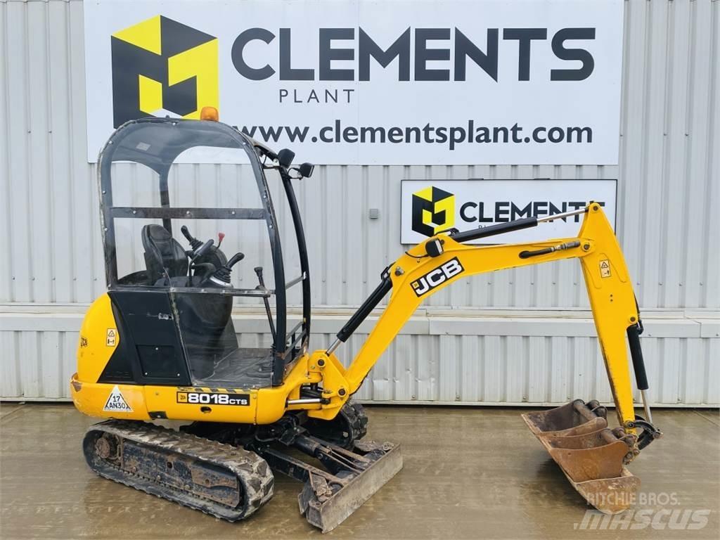 JCB 8018CTS حفارات صغيرة أقل من 7 طن (حفارات صغيرة)