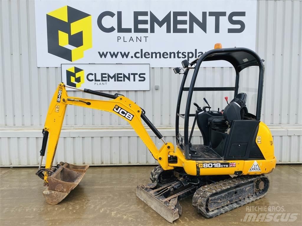 JCB 8018CTS حفارات صغيرة أقل من 7 طن (حفارات صغيرة)