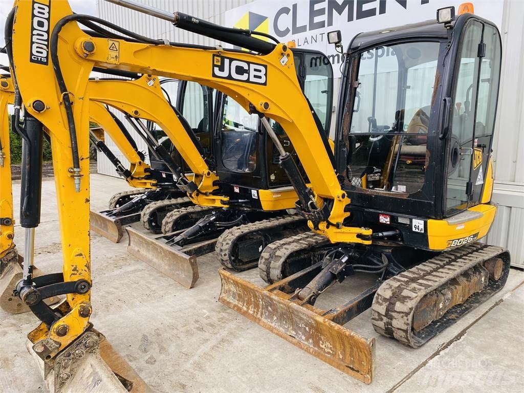 JCB 8026CTS حفارات صغيرة أقل من 7 طن (حفارات صغيرة)