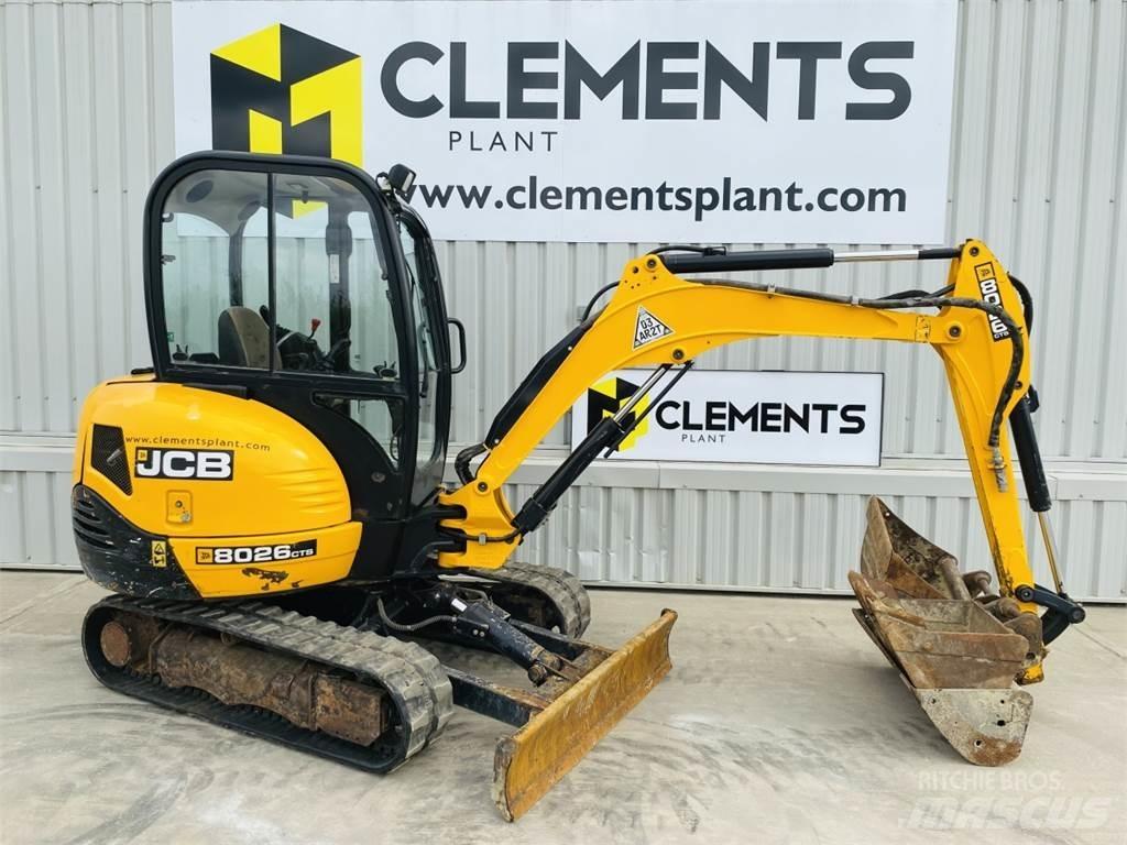 JCB 8026CTS حفارات صغيرة أقل من 7 طن (حفارات صغيرة)