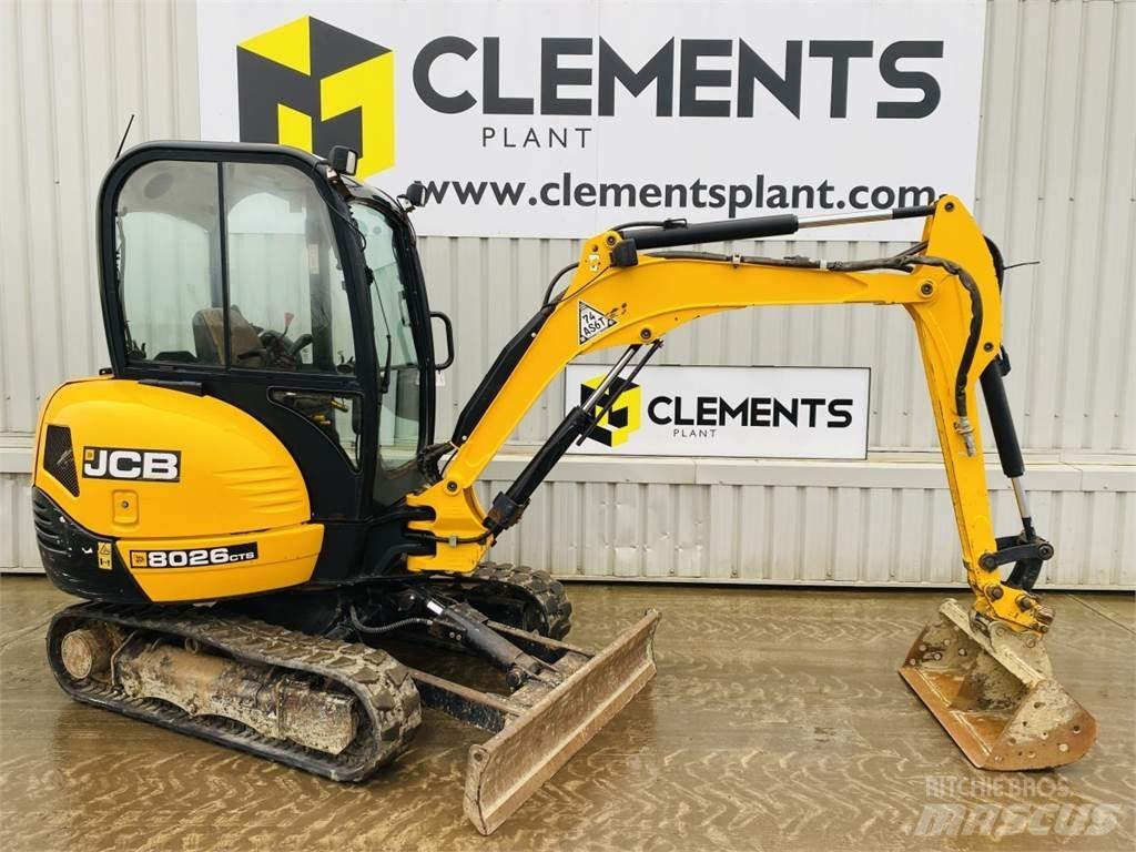 JCB 8026CTS حفارات صغيرة أقل من 7 طن (حفارات صغيرة)