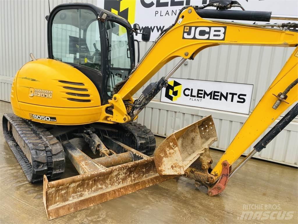 JCB 8050RTS حفارات وسط 7 طن - 12 طن