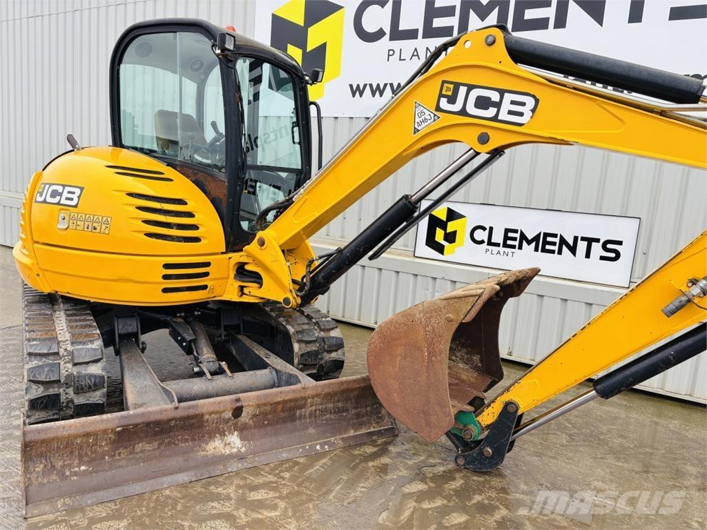 JCB 8065RTS حفارات وسط 7 طن - 12 طن