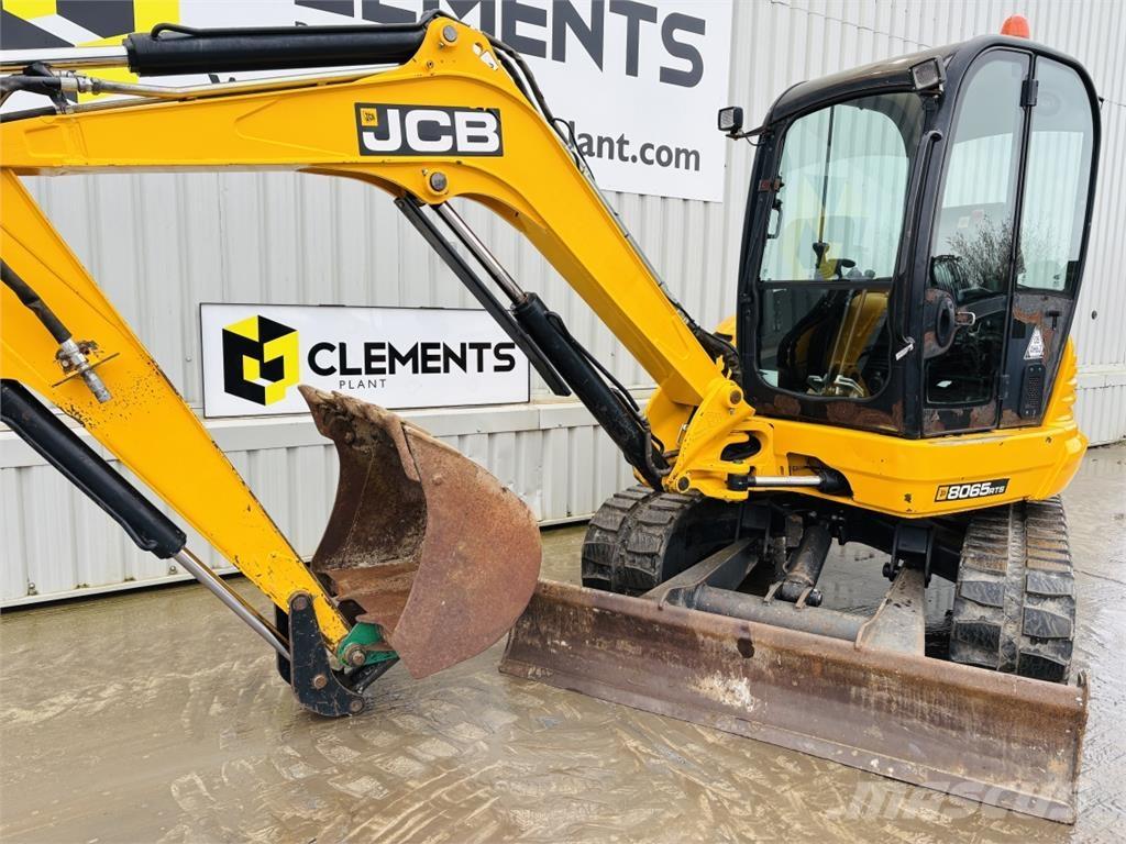 JCB 8065RTS حفارات وسط 7 طن - 12 طن