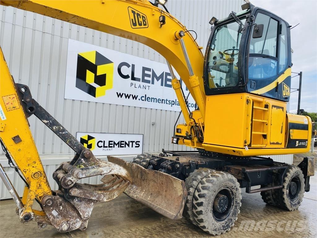 JCB JS160W حفارات زحافة