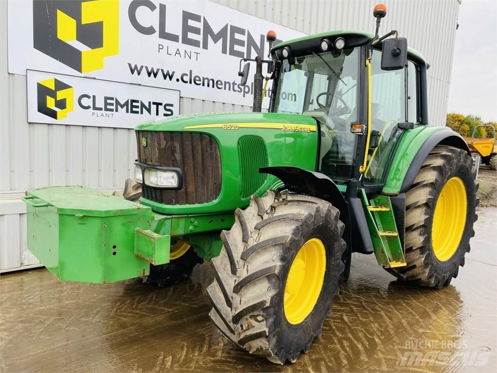 John Deere 6520 الجرارات