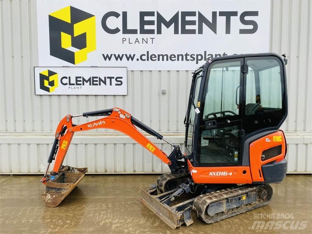 Kubota KX016-4 حفارات صغيرة أقل من 7 طن (حفارات صغيرة)