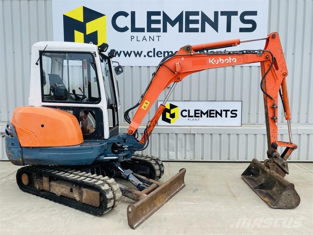 Kubota KX91-3 حفارات صغيرة أقل من 7 طن (حفارات صغيرة)
